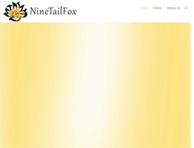 Tablet Screenshot of ninetailfox.com